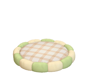 Lime Cushion bed
