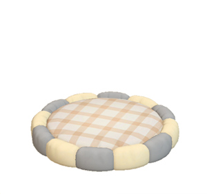 Black Cushion bed