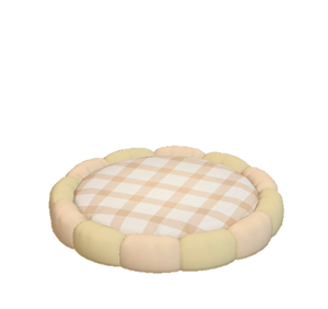 Brown Cushion bed