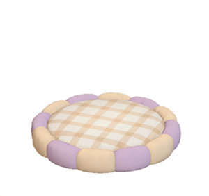 Plum Cushion bed