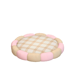 Pink Cushion bed