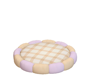 Purple Cushion bed