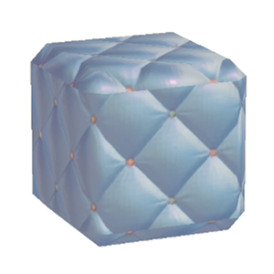 Cyan Cushy wall