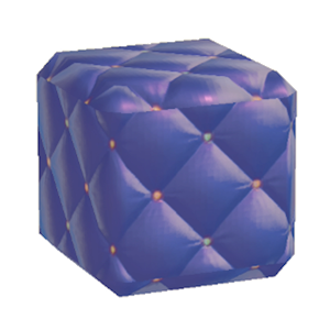 Navy Cushy wall