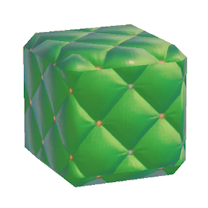Green Cushy wall
