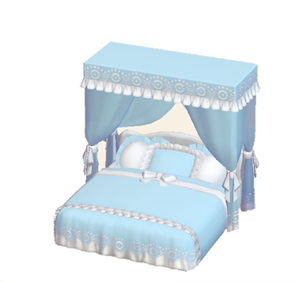 Cyan Cute bed