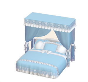Blue Cute bed