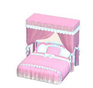 Blue Cute bed