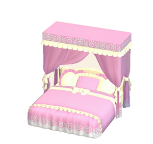 Yellow Cute bed