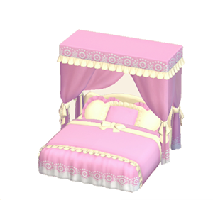 Orange Cute bed