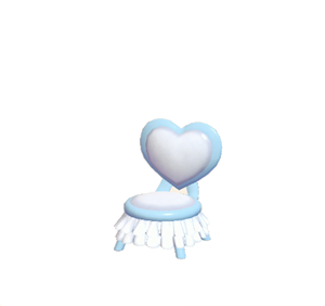 Blue Cute chair
