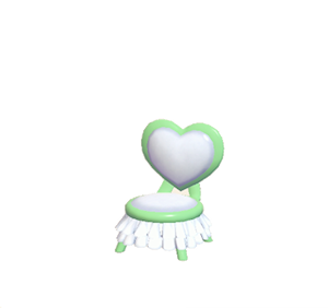 Green Cute chair