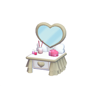 Beige Cute dresser