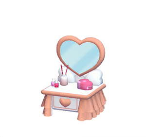 Red Cute dresser