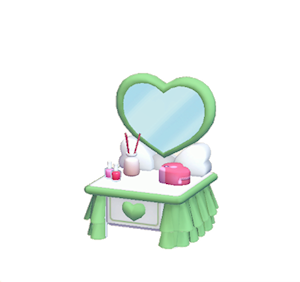 Green Cute dresser