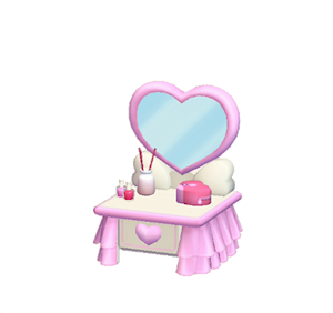 Beige Cute dresser