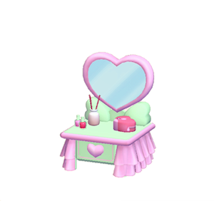 Green Cute dresser