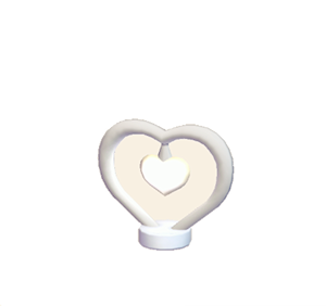 White Cute lamp