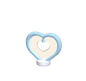 Blue Cute lamp