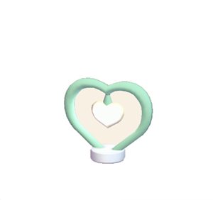 Aquamarine Cute lamp
