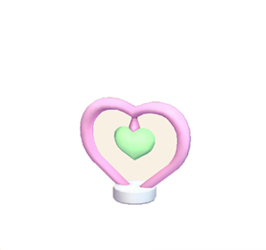 Green Cute lamp