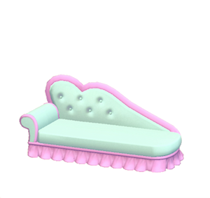 Aquamarine Cute sofa