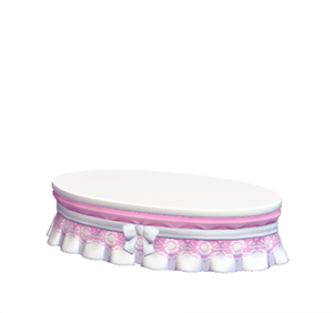 White Cute table