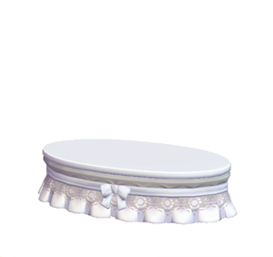 White Cute table