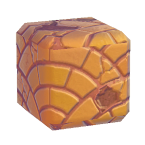 Yellow Damaged arched tiling