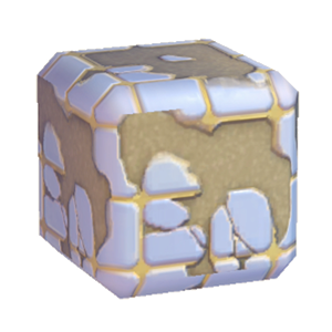 Cyan Damaged mosaic tiling