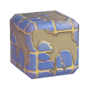 Navy Damaged mosaic tiling
