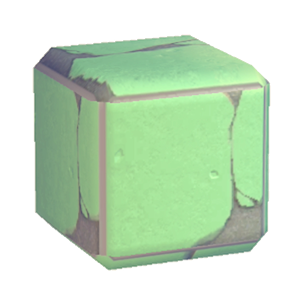 Green Damaged stone flooring
