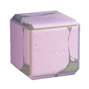 Purple Damaged stone flooring
