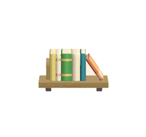 None Decorative bookshelf