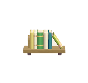 Lime Decorative bookshelf