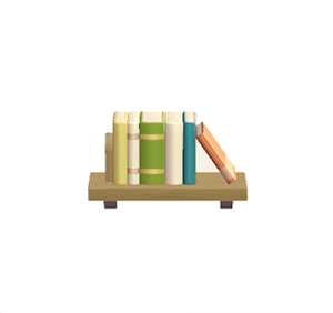Lime Decorative bookshelf