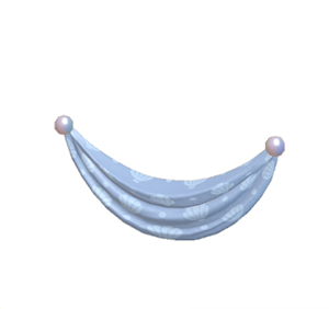 Navy Decorative cloth