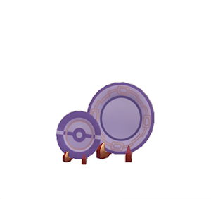 Plum Decorative plates