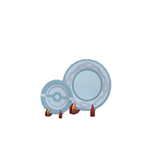 Gray Decorative plates