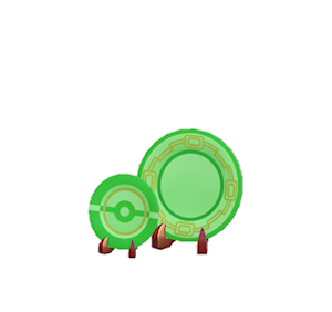 Green Decorative plates