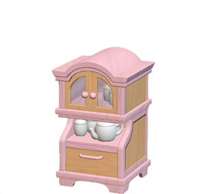 Pink Dining cabinet