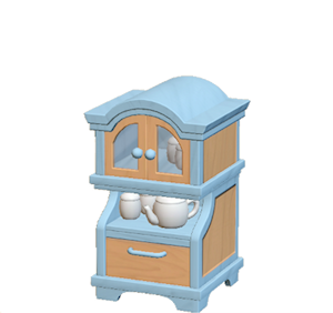 Blue Dining cabinet