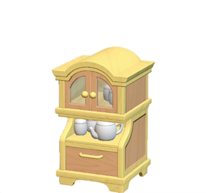 Yellow Dining cabinet