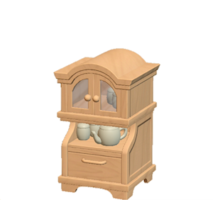 Beige Dining cabinet