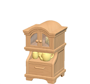 Yellow Dining cabinet