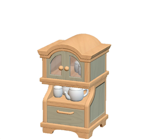 Beige Dining cabinet