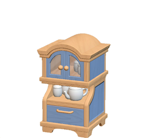 Navy Dining cabinet