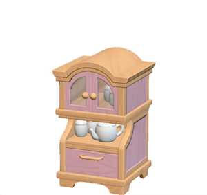 Pink Dining cabinet