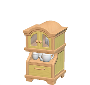 Yellow Dining cabinet