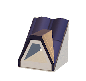 Plum Dormered brick roof